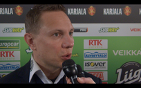 Tappara-valmentaja Tapola tyytyväinen mies