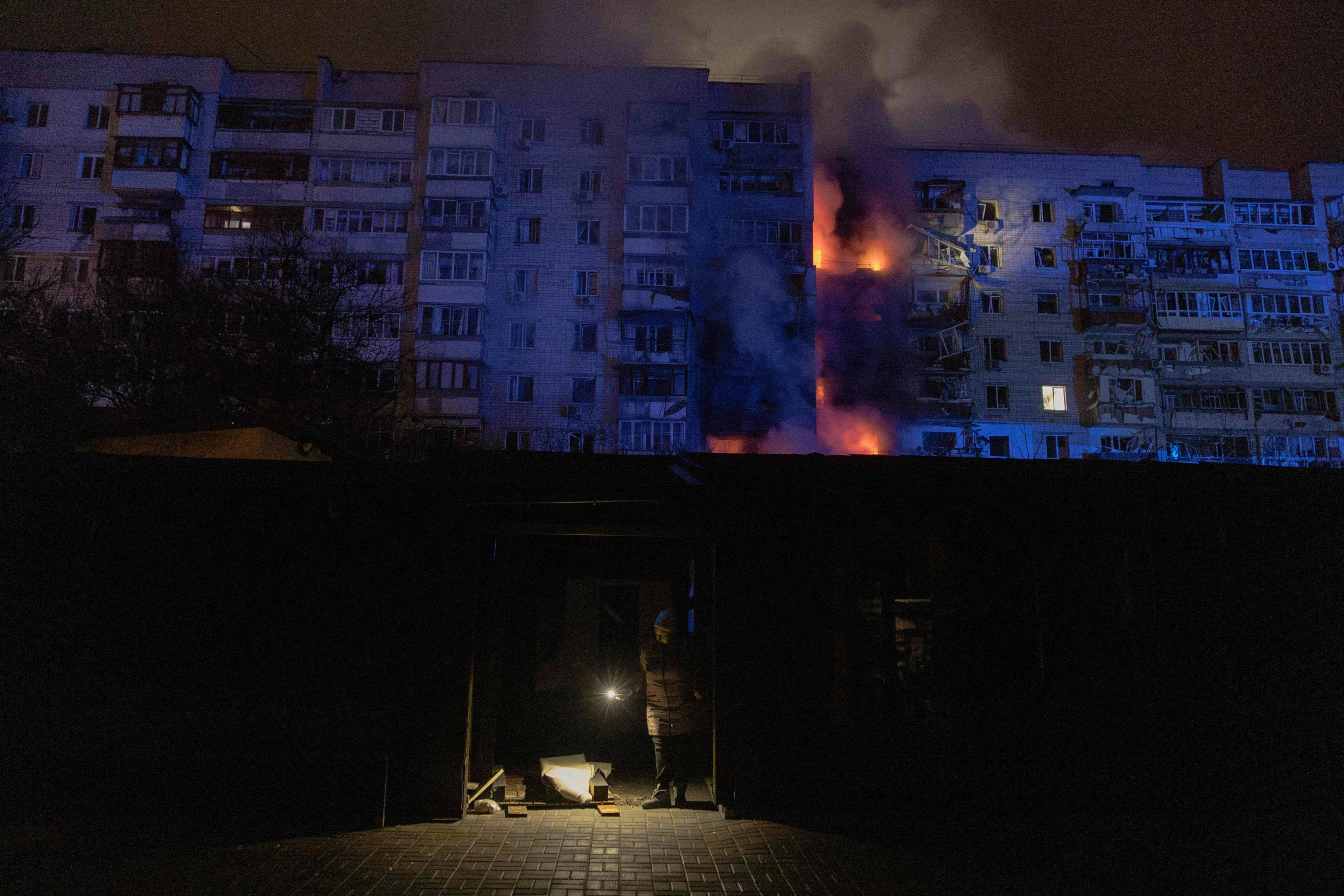 Venäjä teki jälleen lennokki-iskun Ukrainaan, ainakin yksi ihminen kuoli ja 11 haavoittui