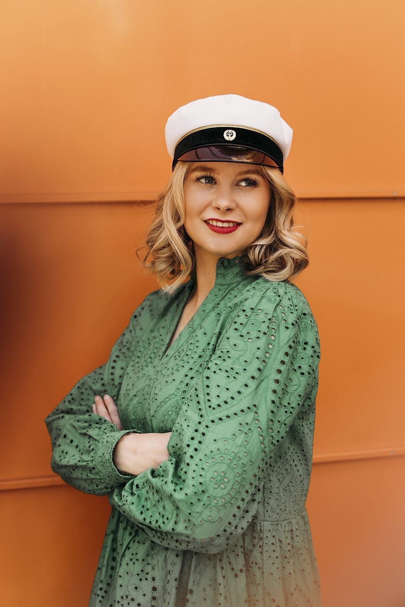 Nia-Riikka Huhtala kirjoitti ylioppilaaksi vuonna 2023.