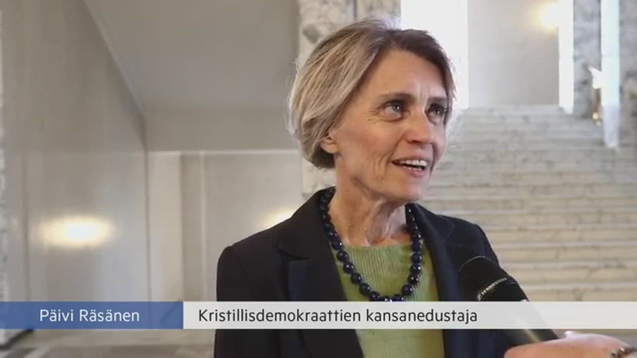 Päivi Räsänen: Kristilliset ei tee lehmänkauppoja