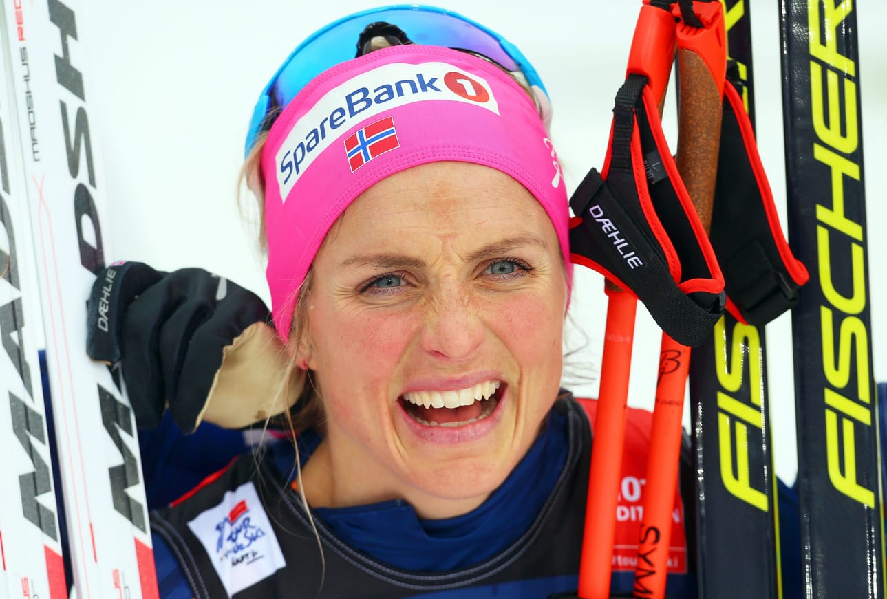 Therese Johaug oli viime kauden ykkösnimi naisten maastohiihdossa. Norjassa moni uskoo hänen syyttömyyteensä.