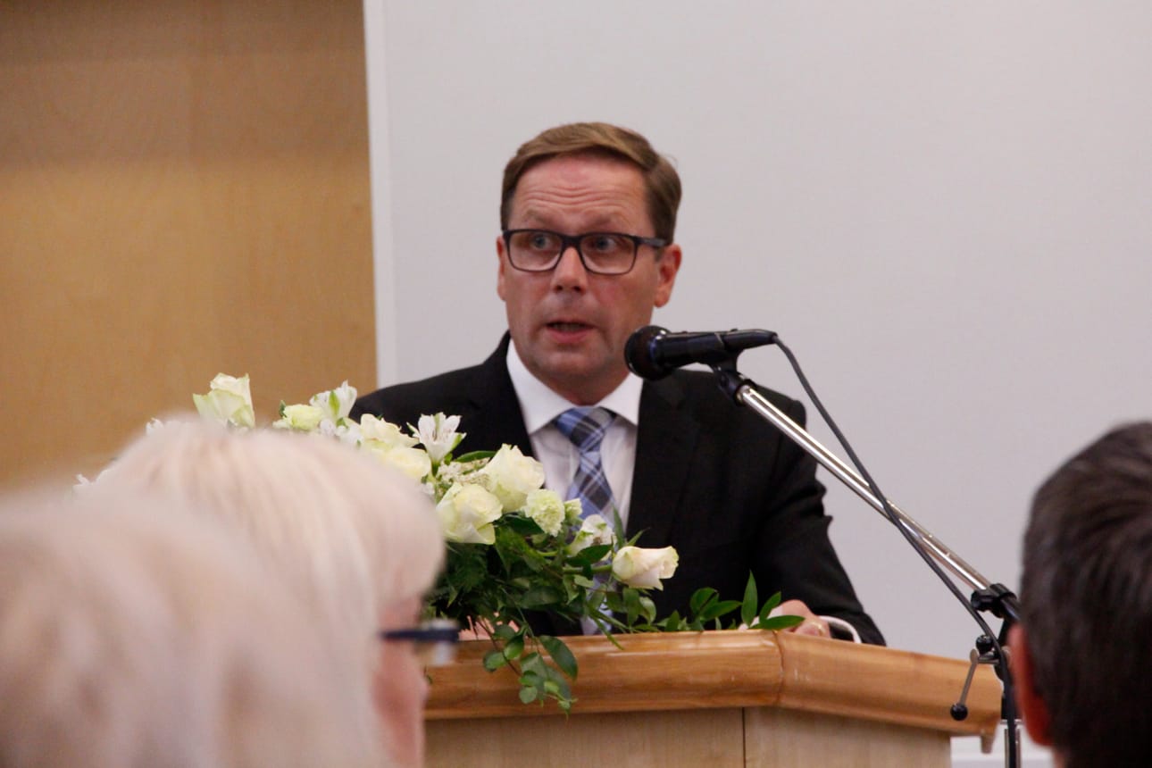 Markku Laitila johtaa keskustan paikallisyhdistystä Haapavedellä. Jäseniä yhdistyksessä on yli 800.