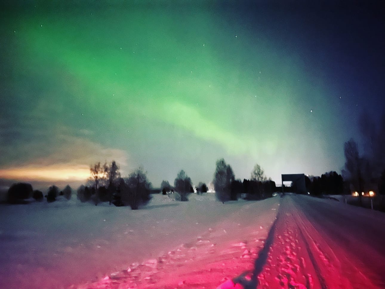 Tämä kuva on otettu malkakoskelta 25.2.