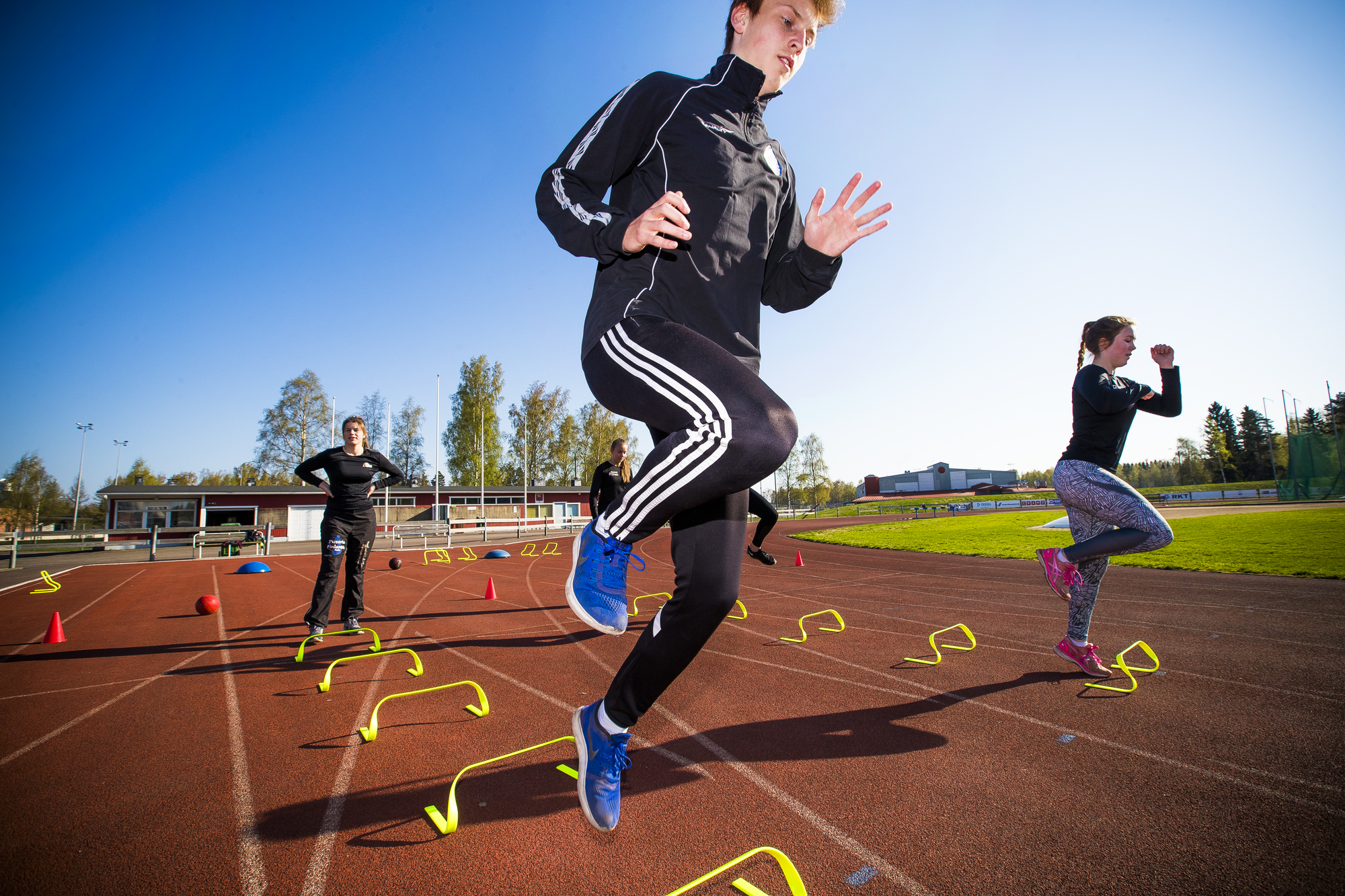 Jalkapalloilija Aleksi Kylmälä on ottanut urheiluakatemiasta kaiken mahdollisen irti.
