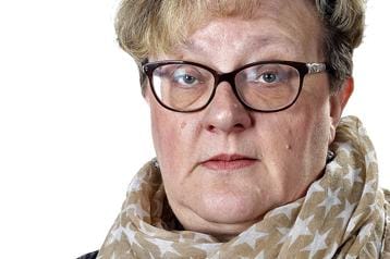 Marja Tyynismaa, kolumnikuva.