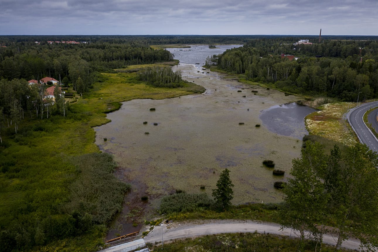 Vaasan kaupunginhallitus päätti valittaa Vaasan hallinto-oikeuteen Länsi- ja Sisä-Suomen aluehallintoviraston tekemästä päätöksestä Pukinjärven entisöimisestä. Kaupungin mukaan ruoppausten tulisi olla merkittävästi laajempia. Arkistokuva.