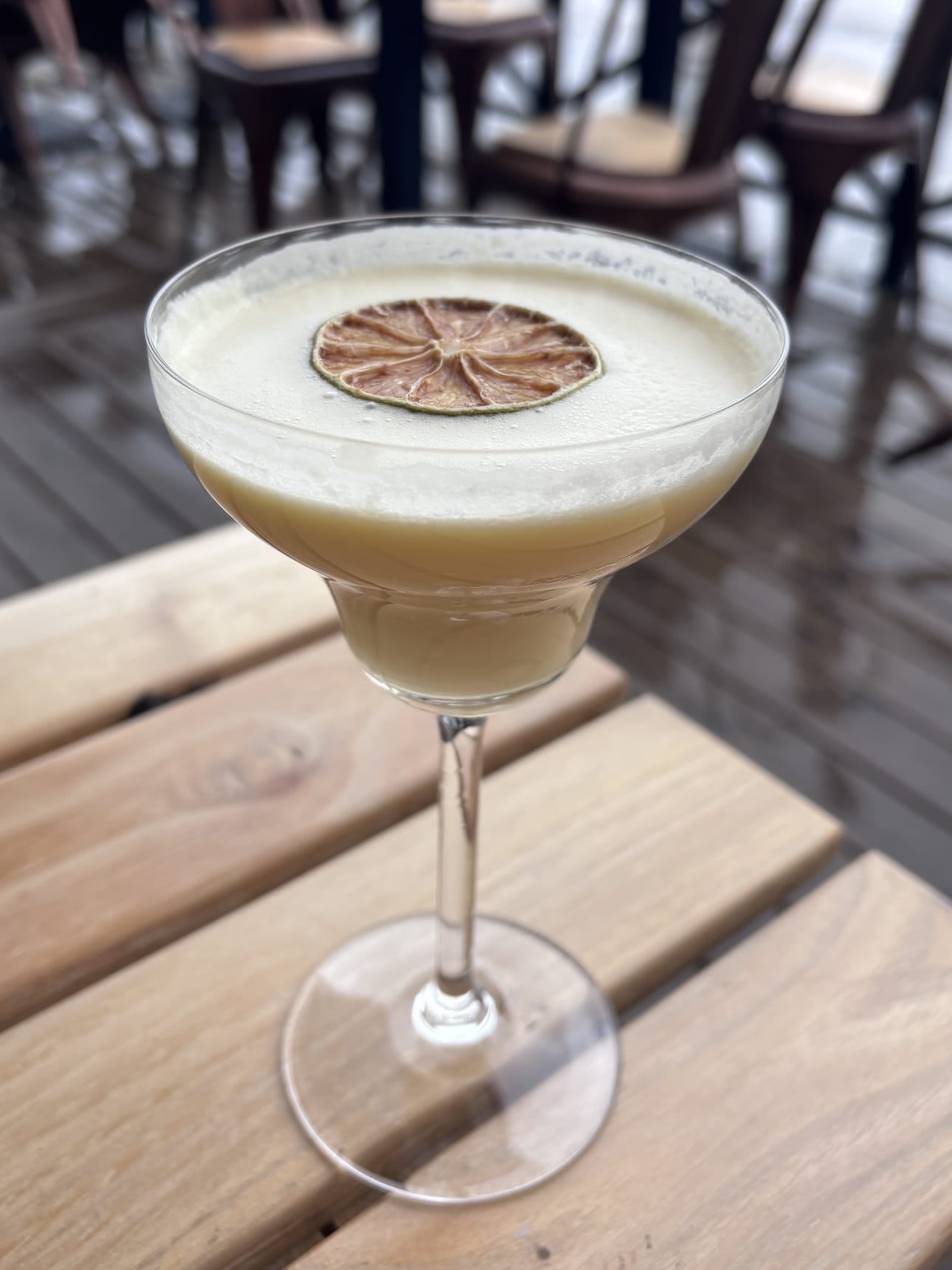 Solero-cocktailin maku ja ilme ovat pehmeän samettisia.