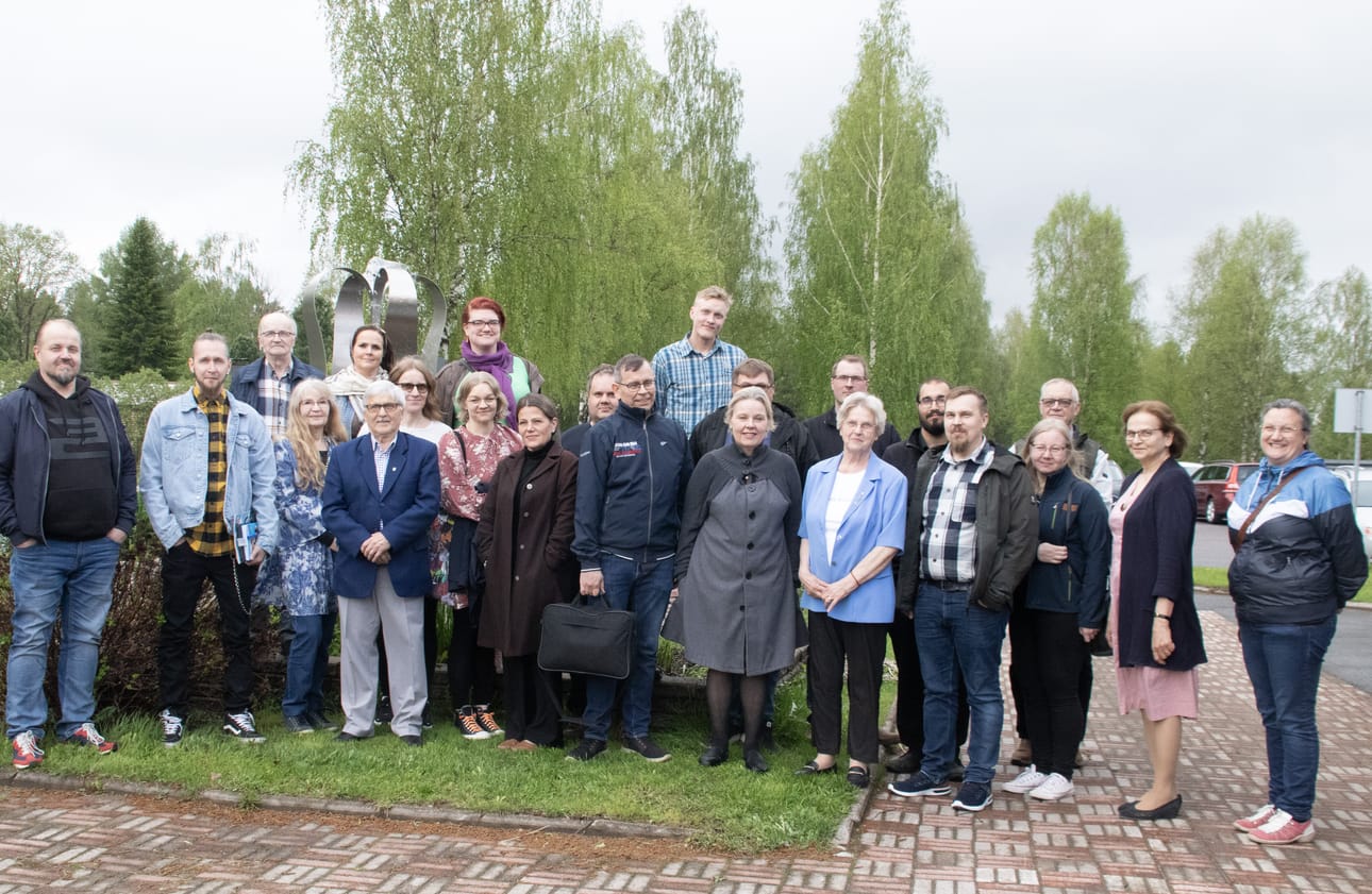 Siikalatvan kunnanvaltuusto. Arkistokuva.
