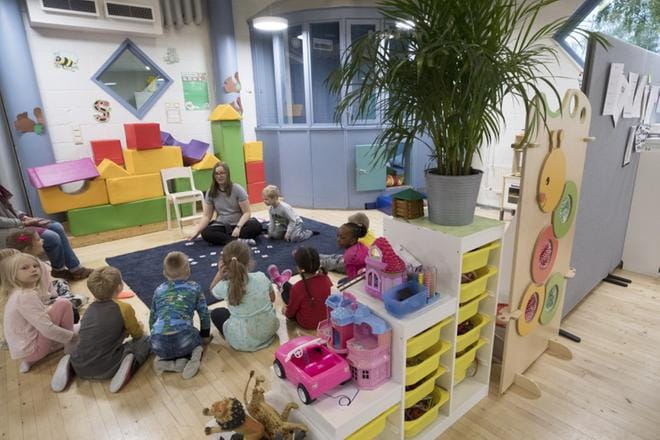 Vaasan English Playschool on aloittanut uusissa tiloissa Suvilahdessa. Kielitaidosta on paljon hyötyä kansainvälisessä kaupungissa. ARKISTOKUVA: MINNA ANTILA