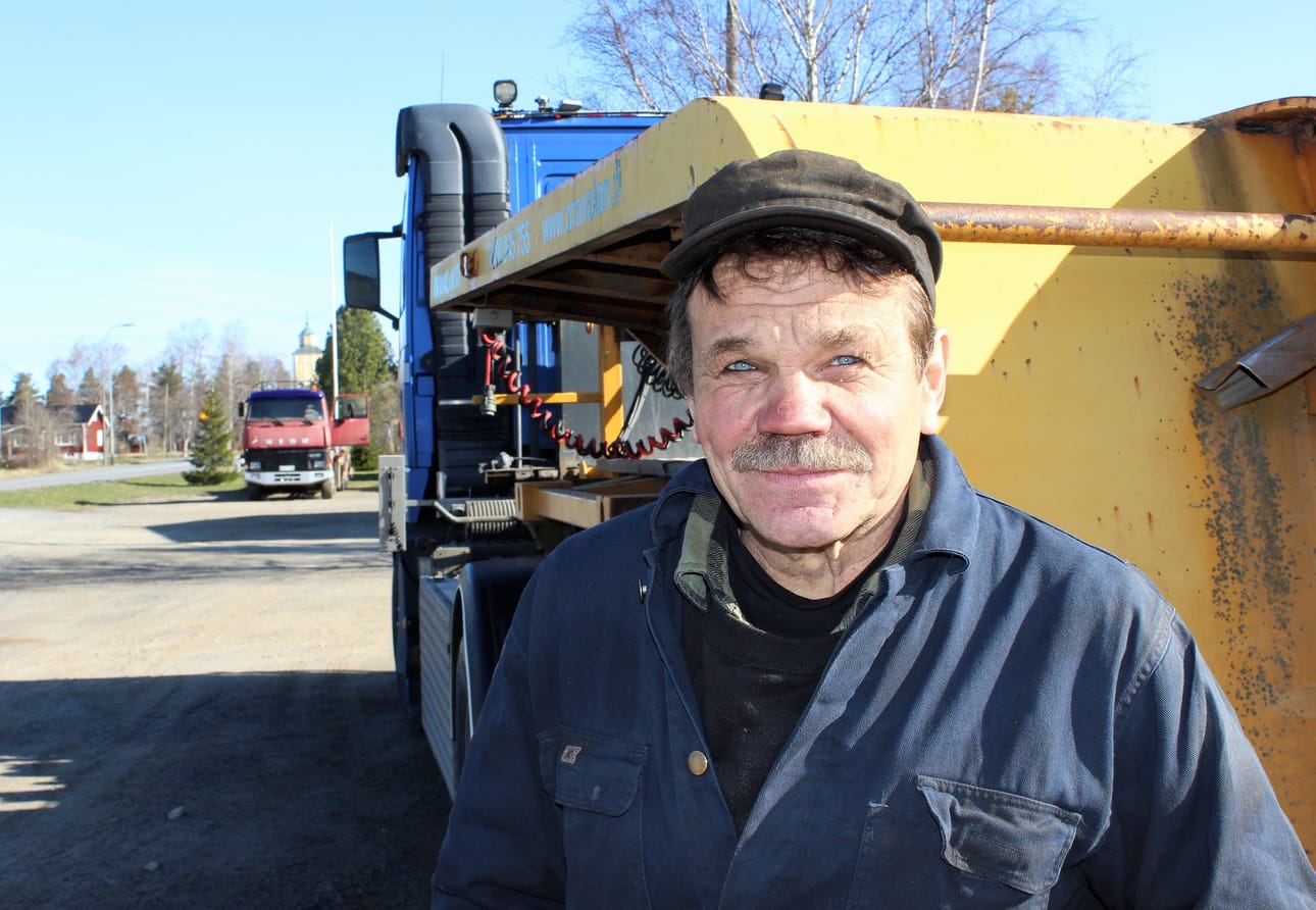 Lapväärttiläinen Lasse Koski korjaa pääasiassa raskaita ajoneuvoja.