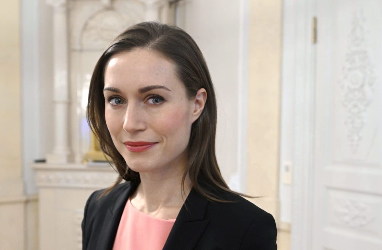 Pääministeri Sanna Marin sanoo, että hallitus on toiminut kestävän julkisen talouden eteen erityisesti tekemällä rakenteellisia uudistuksia. LEHTIKUVA / Markku Ulander