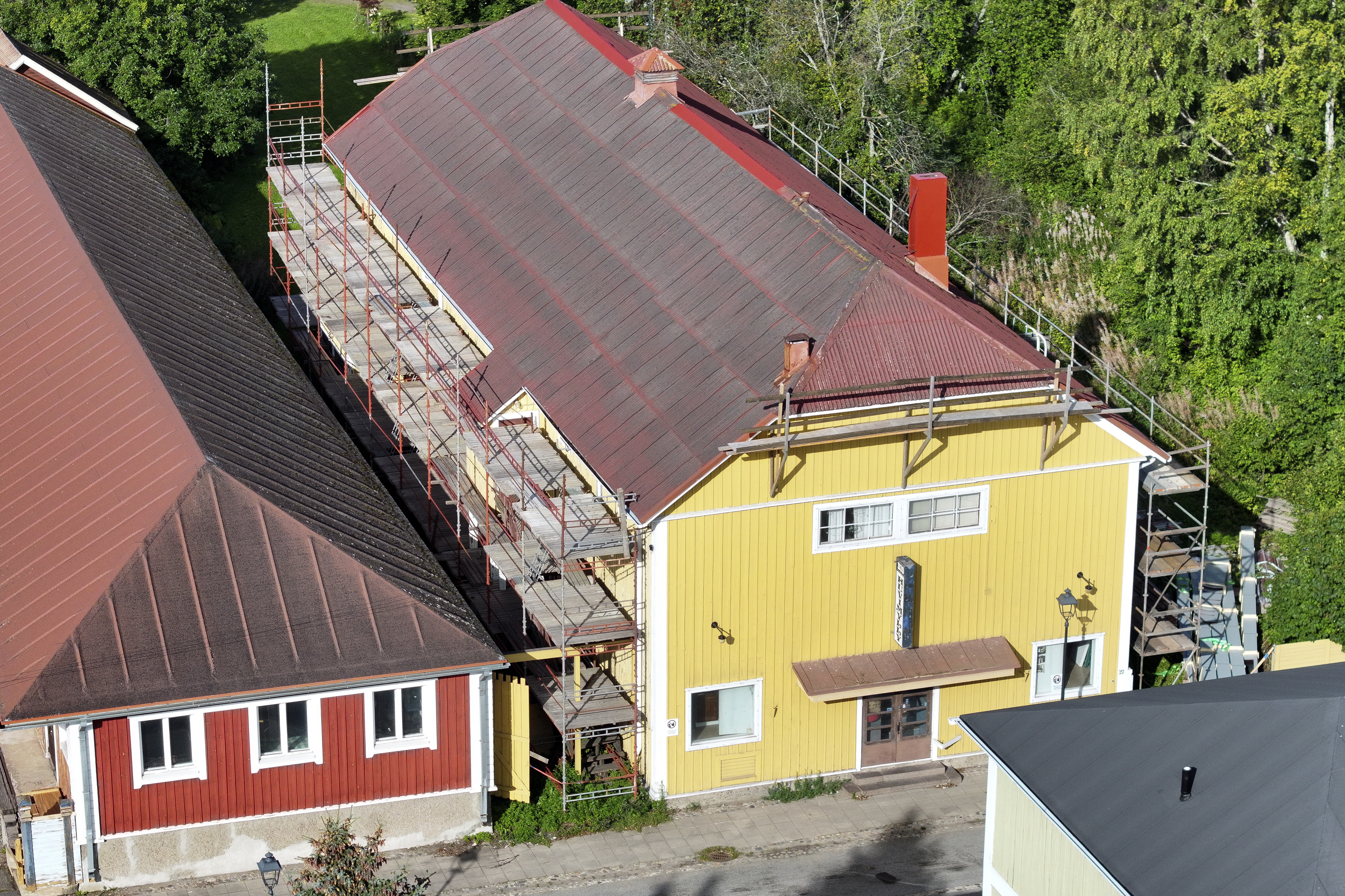 Museovirasto puoltaa Bio Huvimyllyn kattoremonttia, mutta ei ulkoseinien korjaustoimenpiteitä