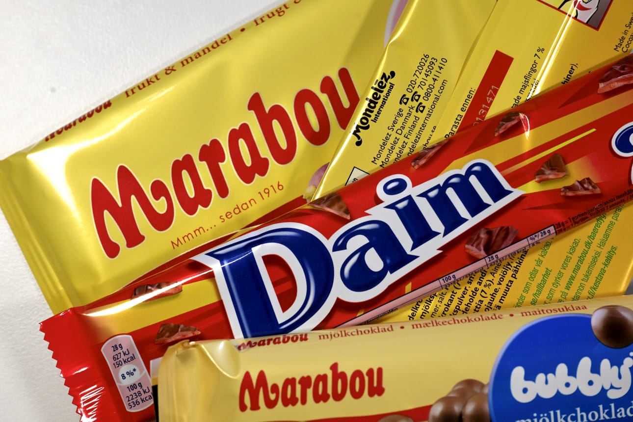 Marabouta on boikotoitu ympäri Pohjoismaita, koska tuotemerkin omistava Mondelez International jatkaa toimintaansa Venäjällä Ukrainan sodasta huolimatta. LEHTIKUVA / Antti Aimo-Koivisto