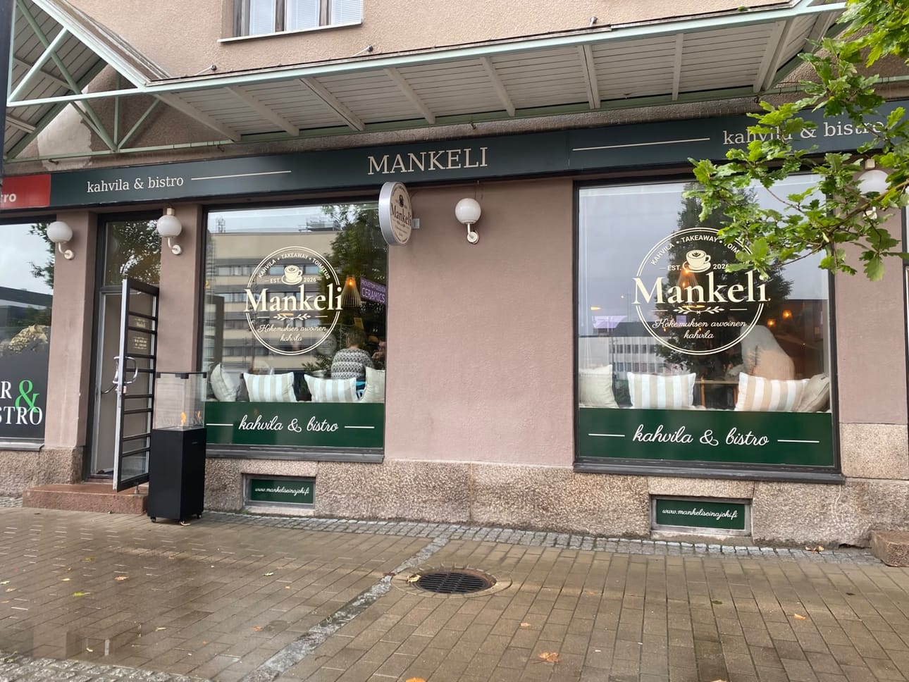 Lokakuussa ovensa aukaissut Mankeli sijaitsee Seinäjoen keskustorilla.
