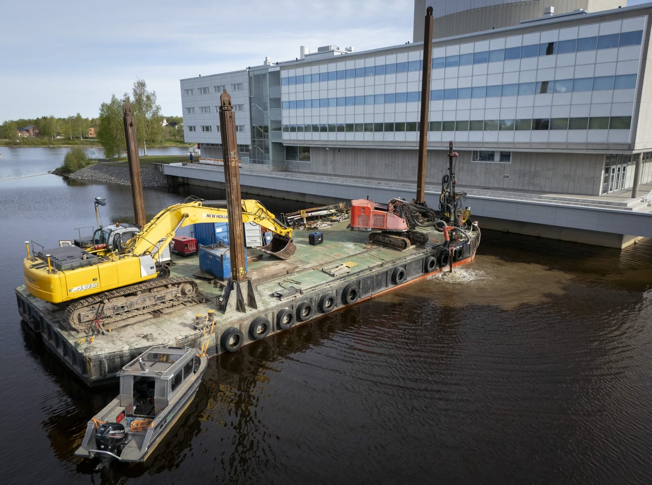 Torinrannan remontti valmistui viime syksynä. Toukokuussa tehdään vielä parin viikon ajan viimeistelytöitä.
