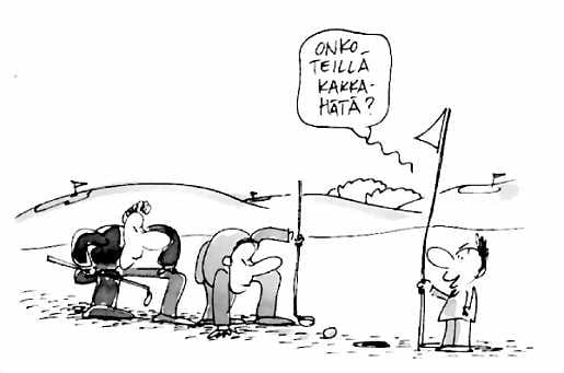 Lapsen suusta. Matti Remeksen ja Pekka Seppäsen golfhuumoria.