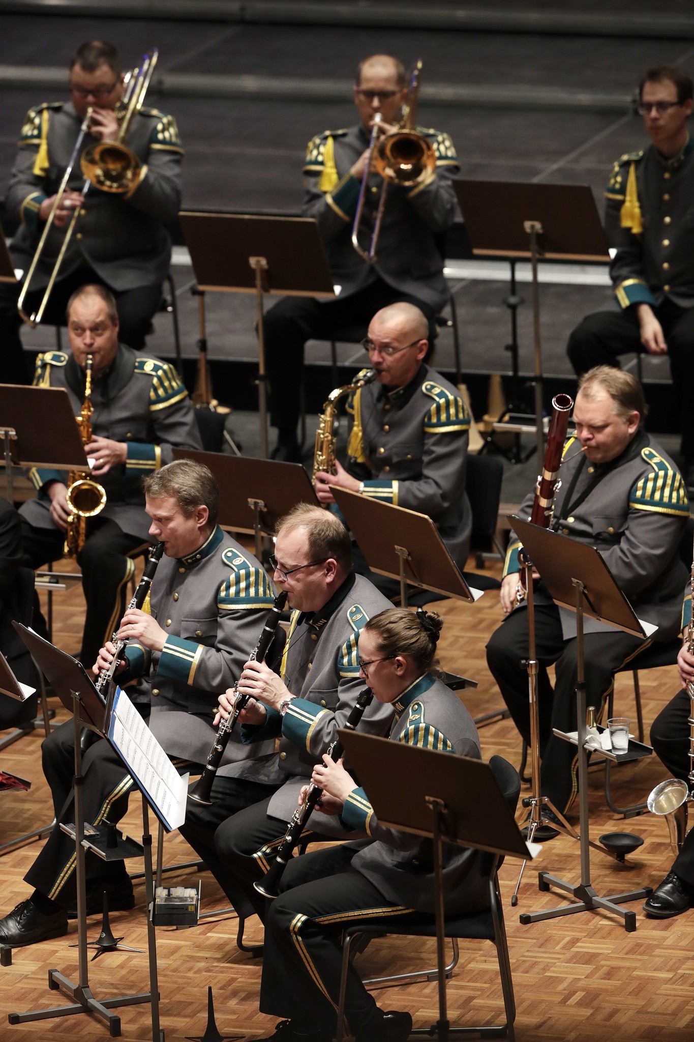 Lapin sotilassoittokunta kasvoi täysimittaiseksi puhallinorkesteriksi viimeisen sotilasmusiikkiuudistuksen yhteydessä, kun siihen yhdistettiin Oulun ja Kajaanin soittokunnat.