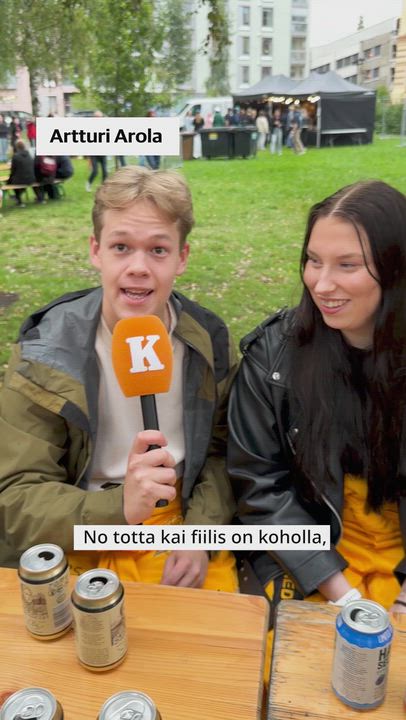 Näin haalarikansa sitsasi Oulussa
