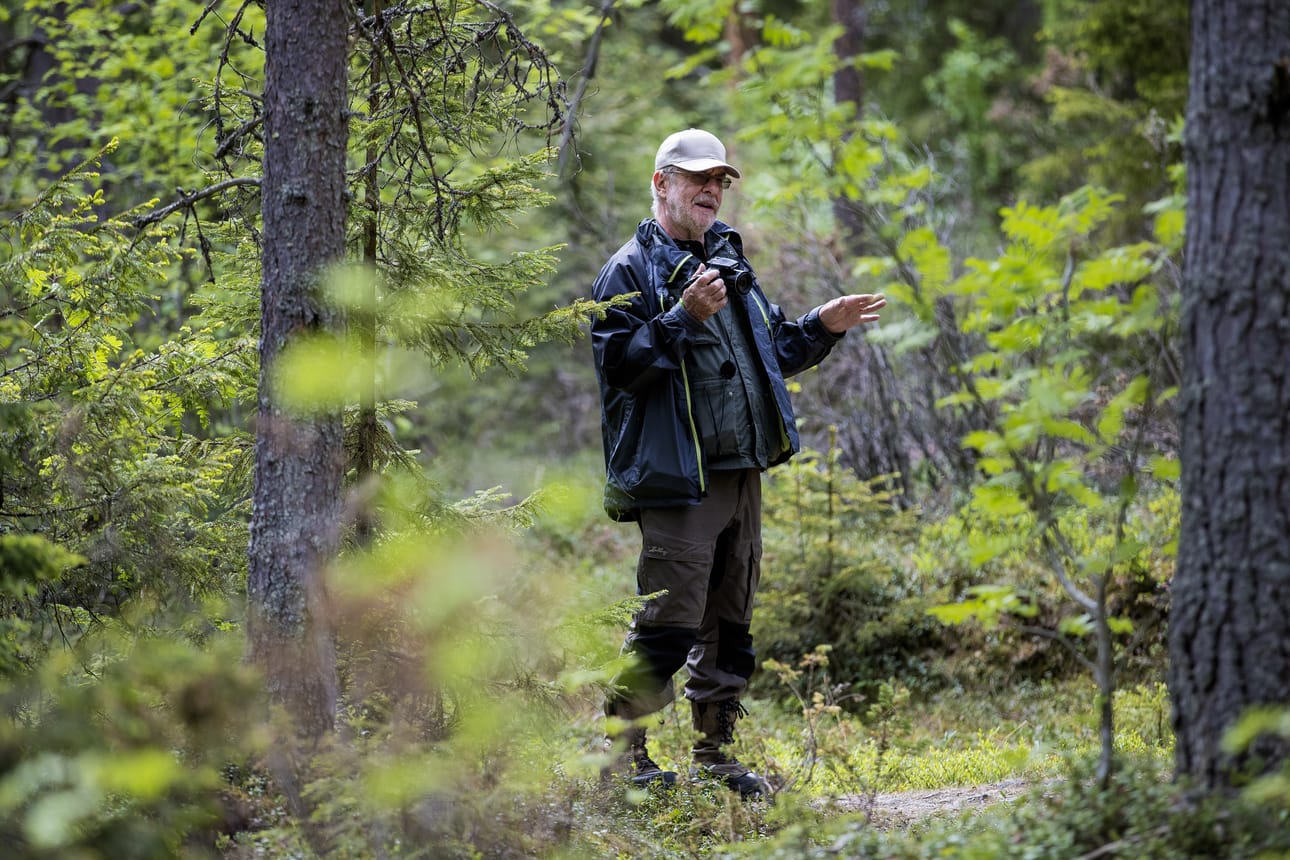 Arkeologit Hans-Peter Schulz ja Jaana Itäpalo ovat kartoittamassa Pikkulahden ranta-alueiden muinaismuistopaikkoja. Kartoitus liittyy alueella tehtävään asemakaavatyöhön.