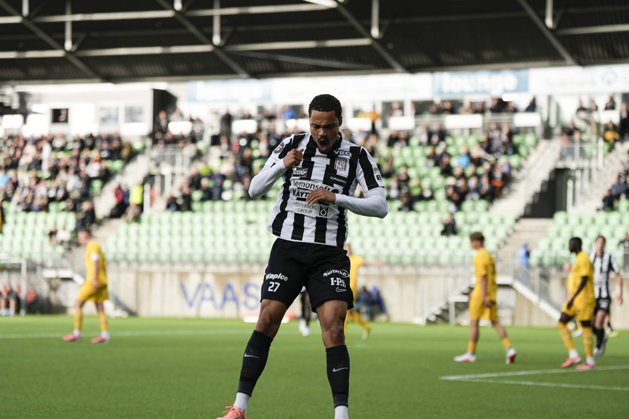 Kevin Kouassivi-Benissan laukoi VPS:n osuman tiistaina.