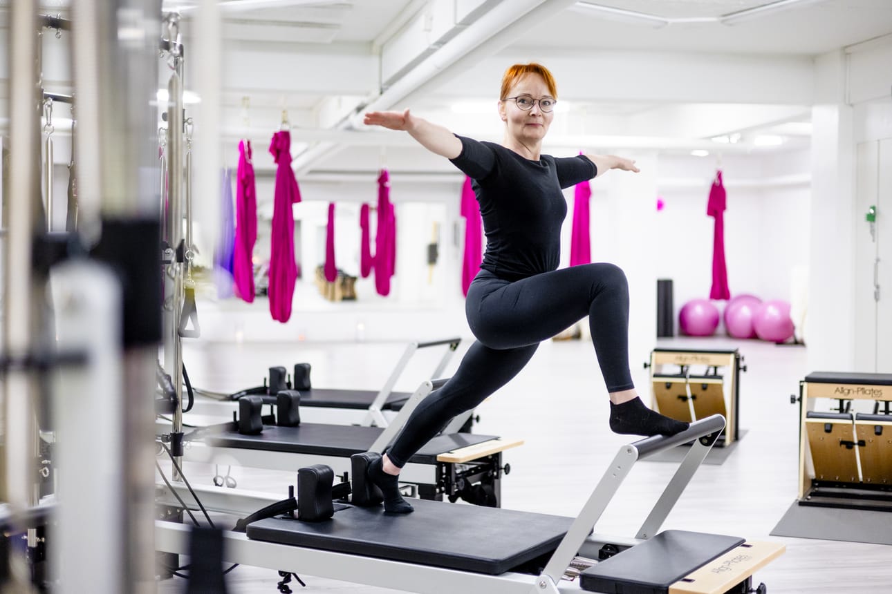 Anne-Mari Pasto avasi Seinäjoen ensimmäisen laitepilatesstudion keskustan ytimeen. Erityisesti alkeistunnit ovat olleet suosiossa.