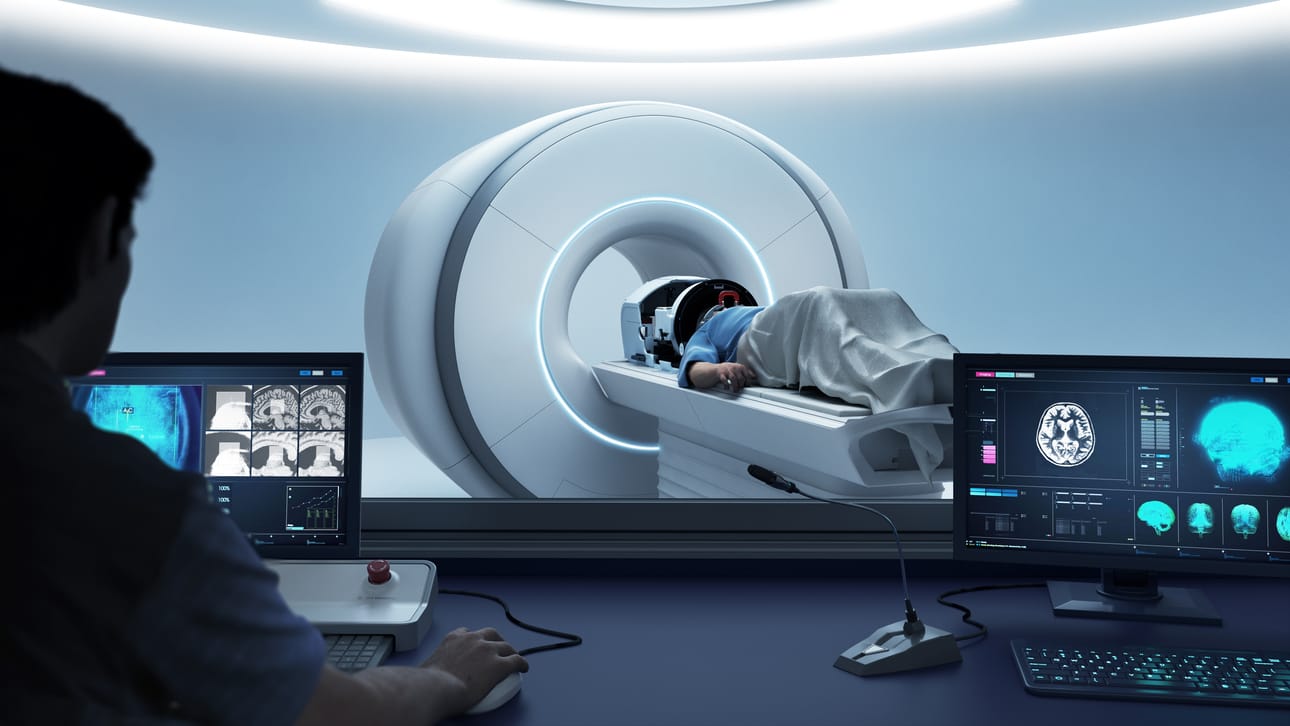 Suurienergiainen kohdennettu ultraäänihoito tapahtuu magneettikuvauslaitteen sisällä tietokoneavusteisesti. Potilas on hereillä läpi koko hoidon.