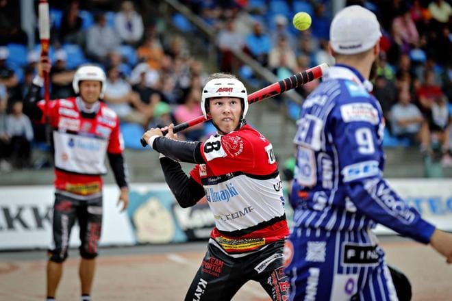 Juuso Vuorenmäki löi ottelussa kaksi kunnari. Arkistokuva: Tomi Kosonen