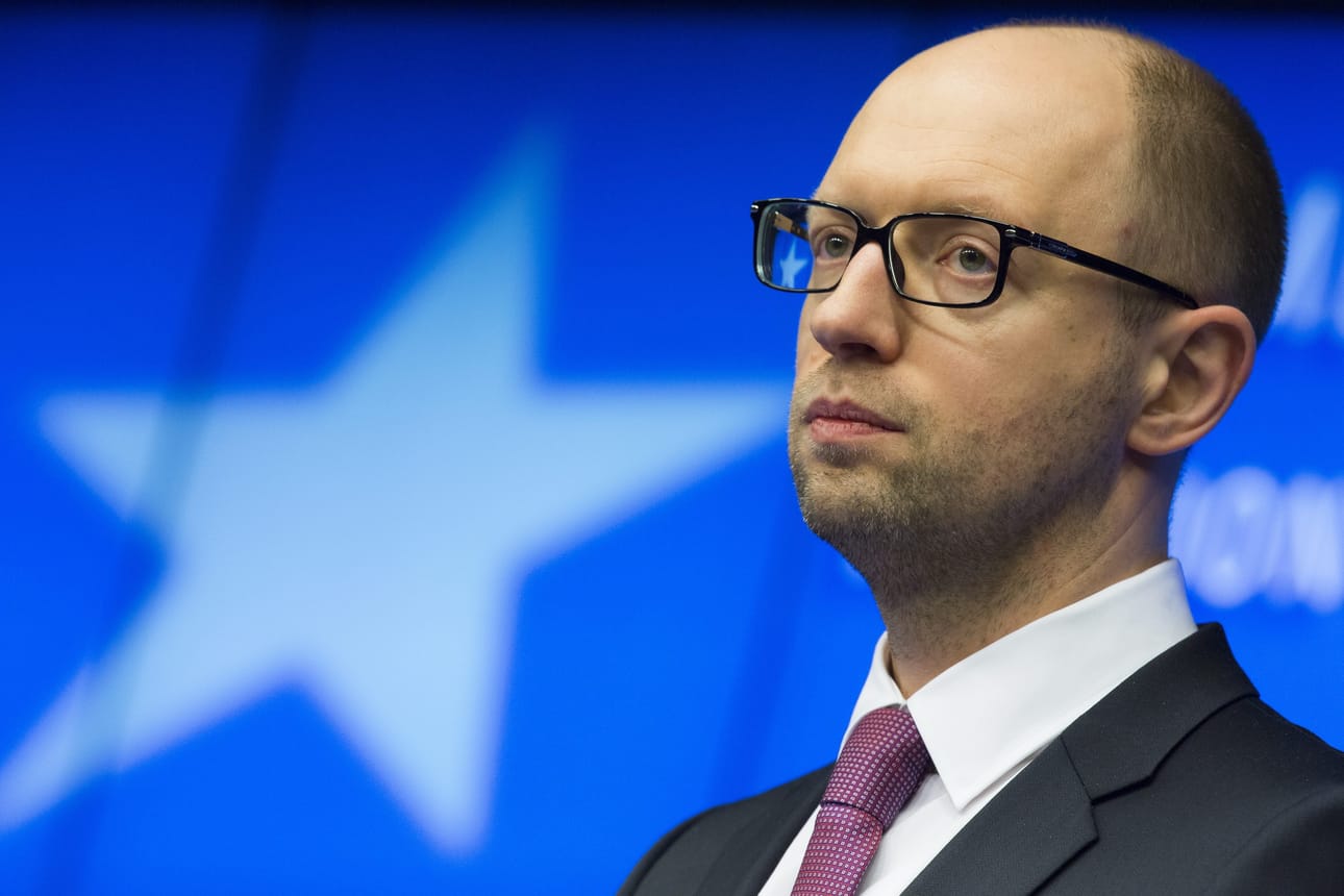 Ukrainan pääministeri Arseni Jatsenjuk.