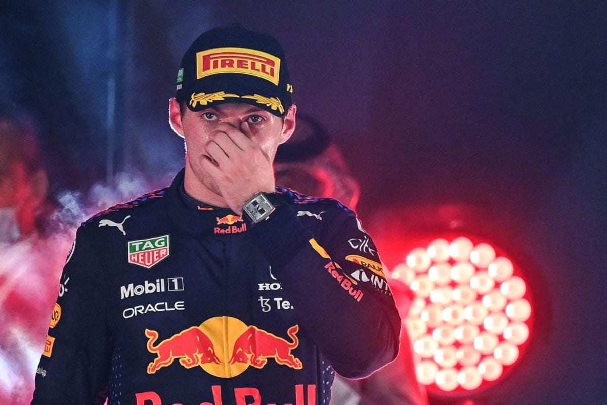 Aikarangaistus ei vaikuttanut Max Verstappenin sijoitukseen. LEHTIKUVA / AFP