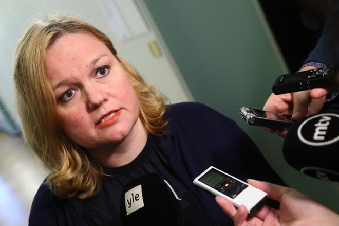 Valiokunnan puheenjohtajan Krista Kiurun mukaan eduskunnassa on aina totuttu äänestämään. KUVA: Mauri Ratilainen/Com.pic