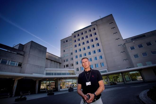 Vaasan keskussairaalaa johtaa ylilääkäri Reijo Autio. Sairaala on kaksikielinen. KUVA: Jaakko Elenius