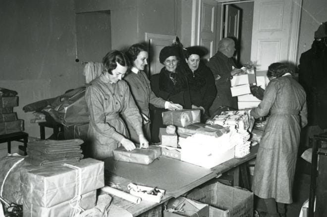 Lotta Svärd -järjestöön kuului vuosina 1920-1944 enimmillään lähes 250000 jäsentä. Naisten vapaaehtoista maanpuolustustyötä tekevä järjestö lakkautettiin sodan jälkeen Neuvostoliiton vaatimuksesta. KUVA: arkisto