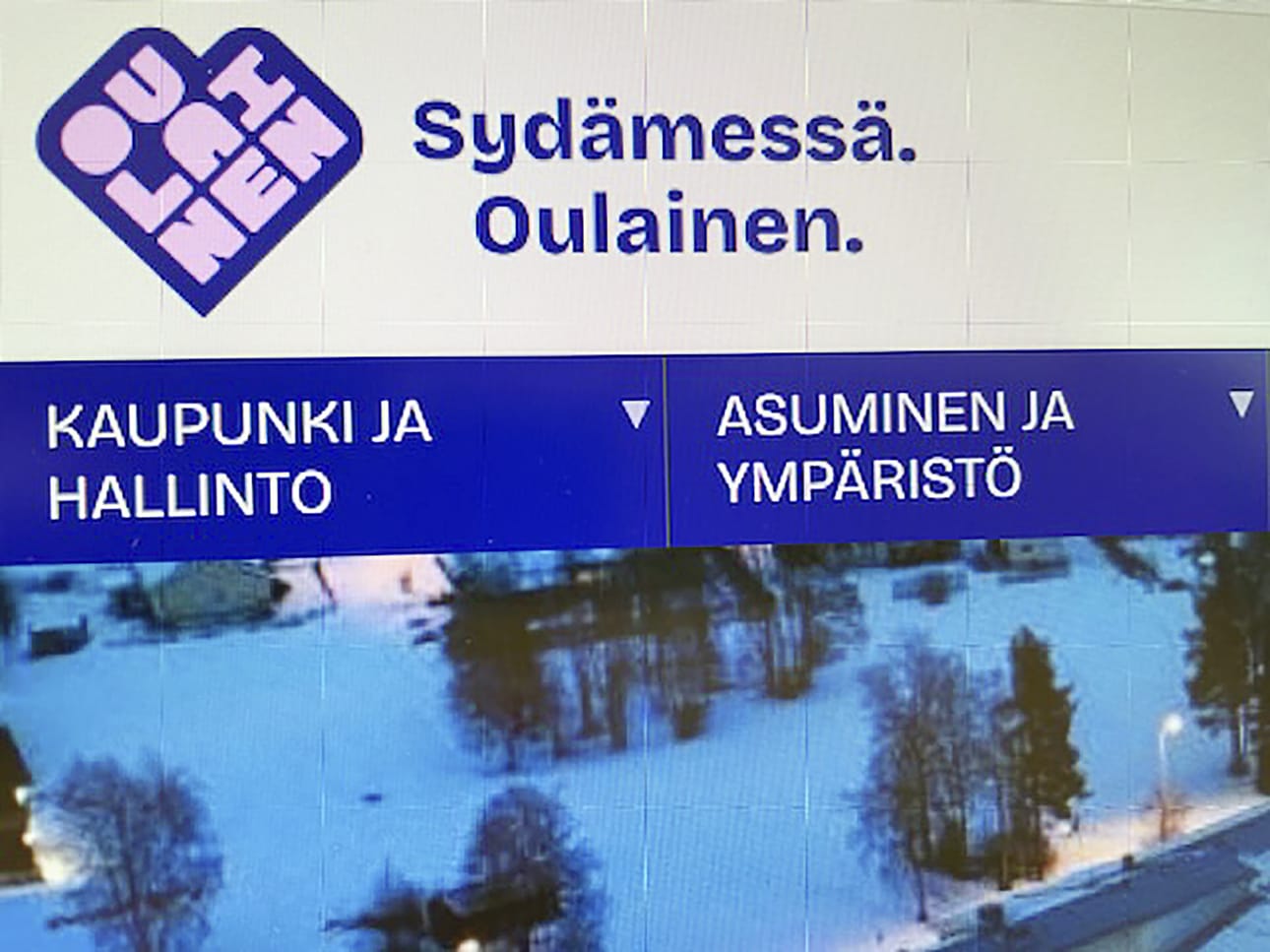 Oulaisten kaupungin internet-sivut uudistuivat tammikuun 15. päivä uuden visuaalisen ilmeen myötä.