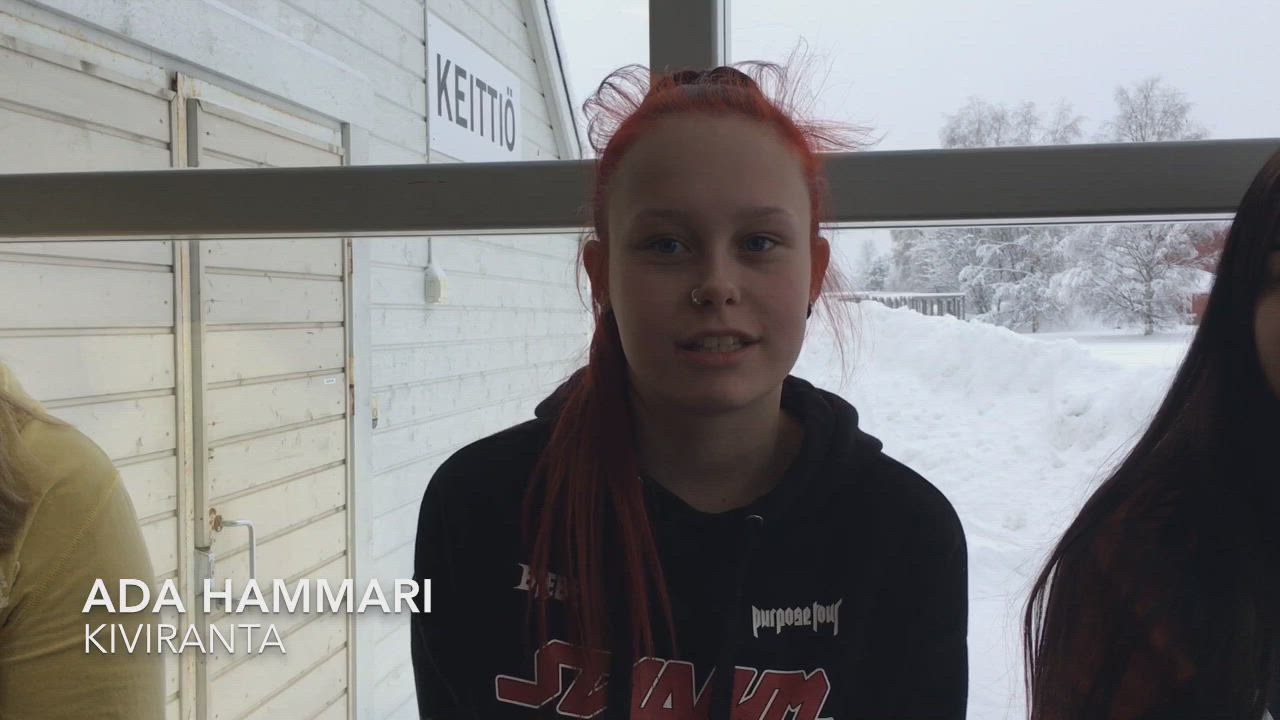 Raumon koululaisten näkemyksiä välitunneista