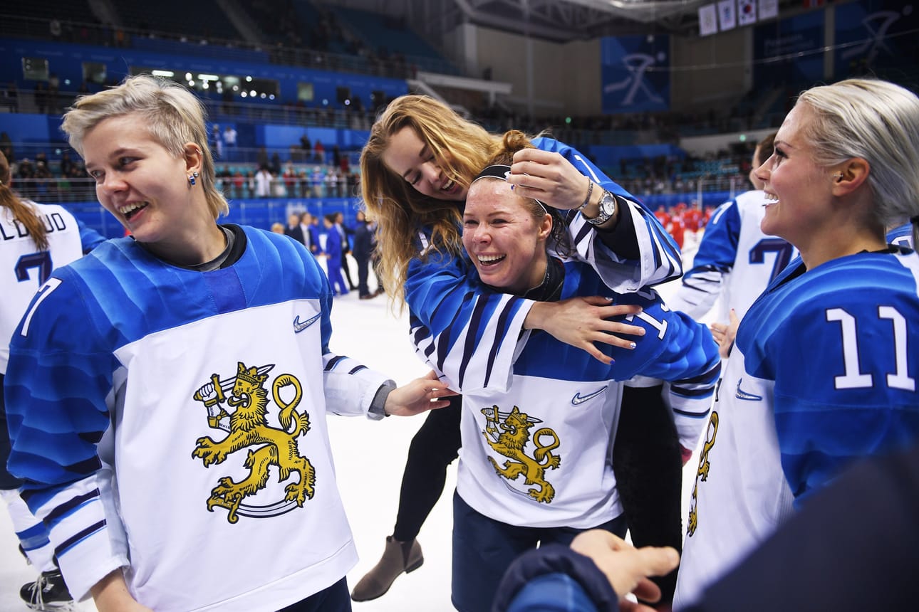 Olympiapronssi maistui Suomen naisten jääkiekkojoukkueelle Pyeongchangin olympialaisissa.