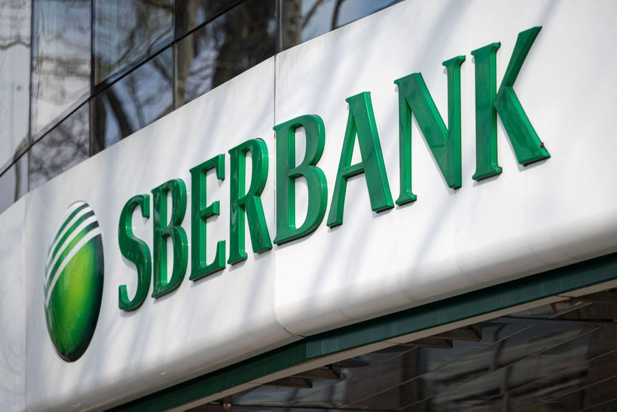 Sberbank on Euroopassa toiminut kahdeksassa maassa. Lehtikuva/AFP