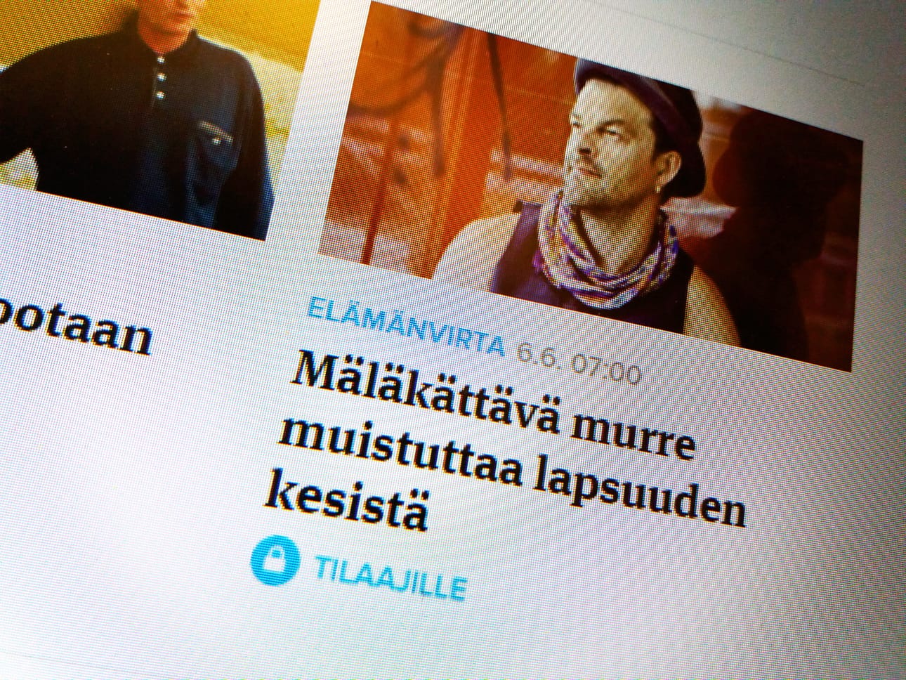 Mielipiteen lähettäjää ärsyttävät Siikkiksen netissä lukitut jutut.
