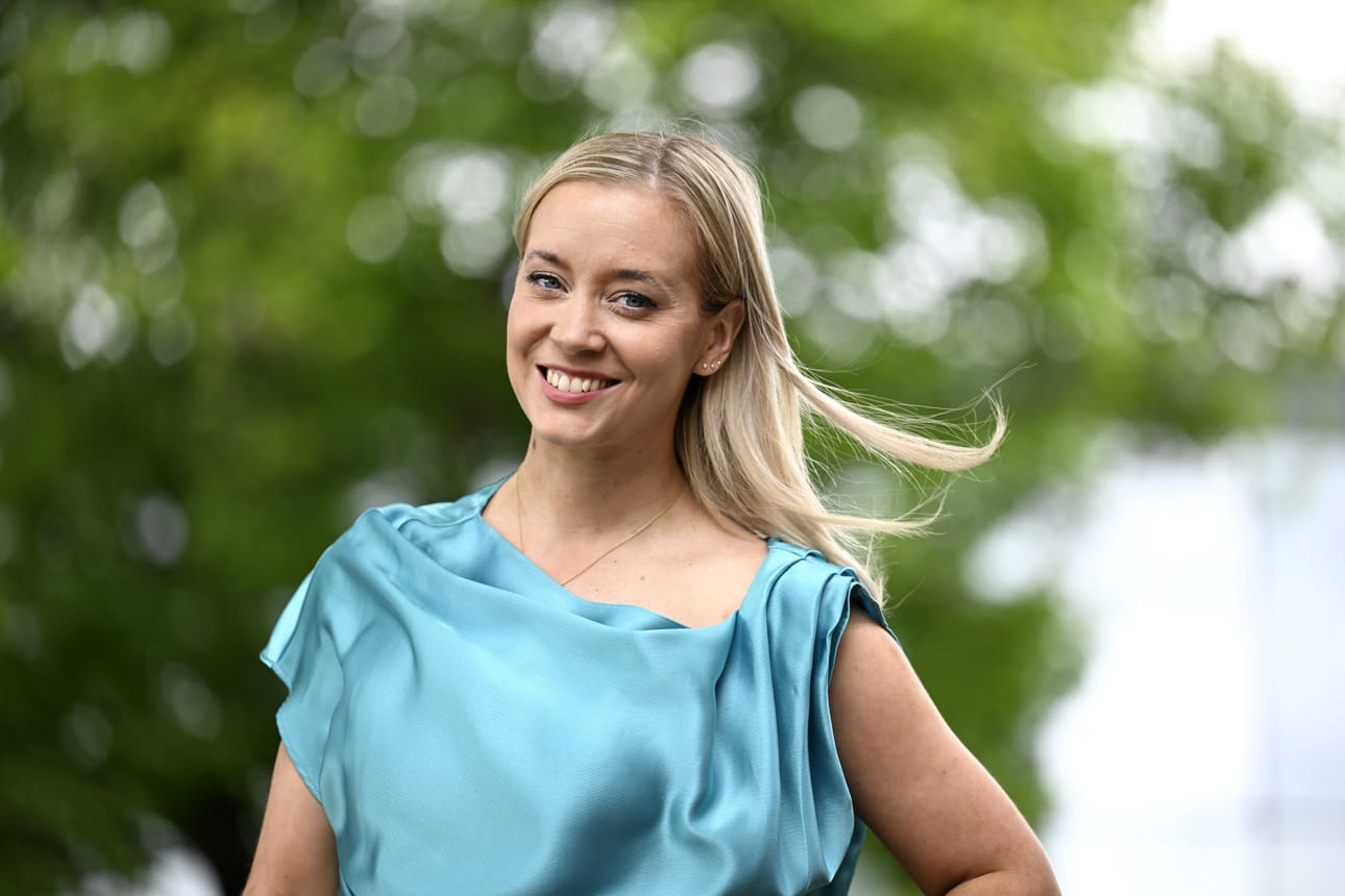 Vihreiden puheenjohtajan Sofia Virran mukaan Suomen hyvinvointivaltio ei enää ole sitä kaikille, ja asiaan tarvitaan muutos. LEHTIKUVA / RONI REKOMAA