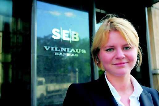 Heti huipulle. Odeta Cickauskaite on yksi Baltian nuorista menestyjistä.