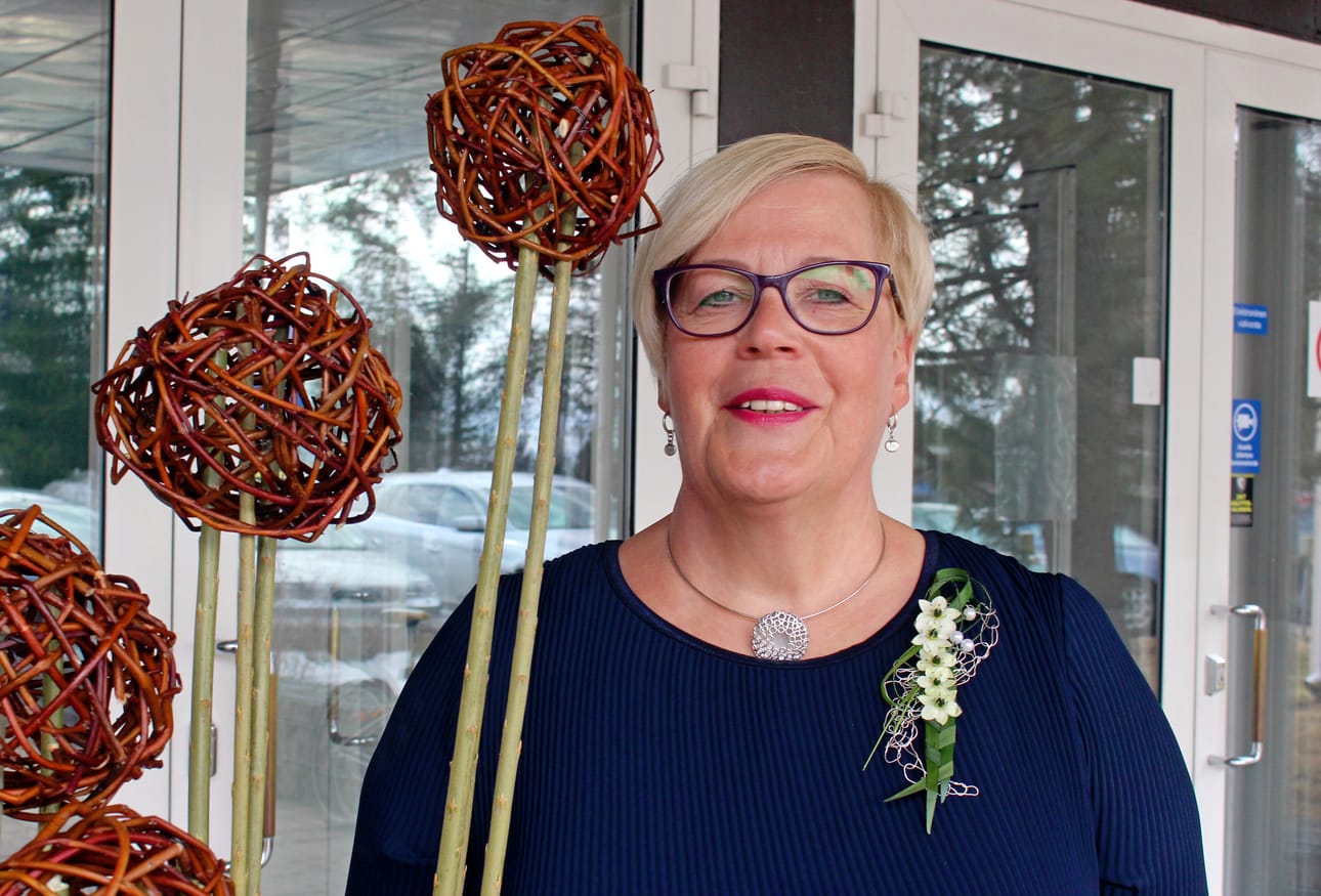 Liisa Vornasen työnteko vaihtuiv eläkepäiviin toukokuun alusta.