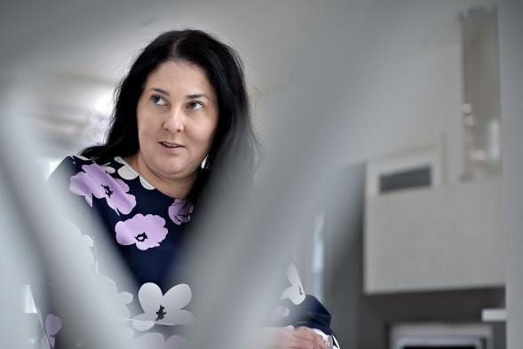 Satu Ylisiurua-Hemminki palasi politiikan eturiviin viime kesänä. KUVA: TOMI KOSONEN