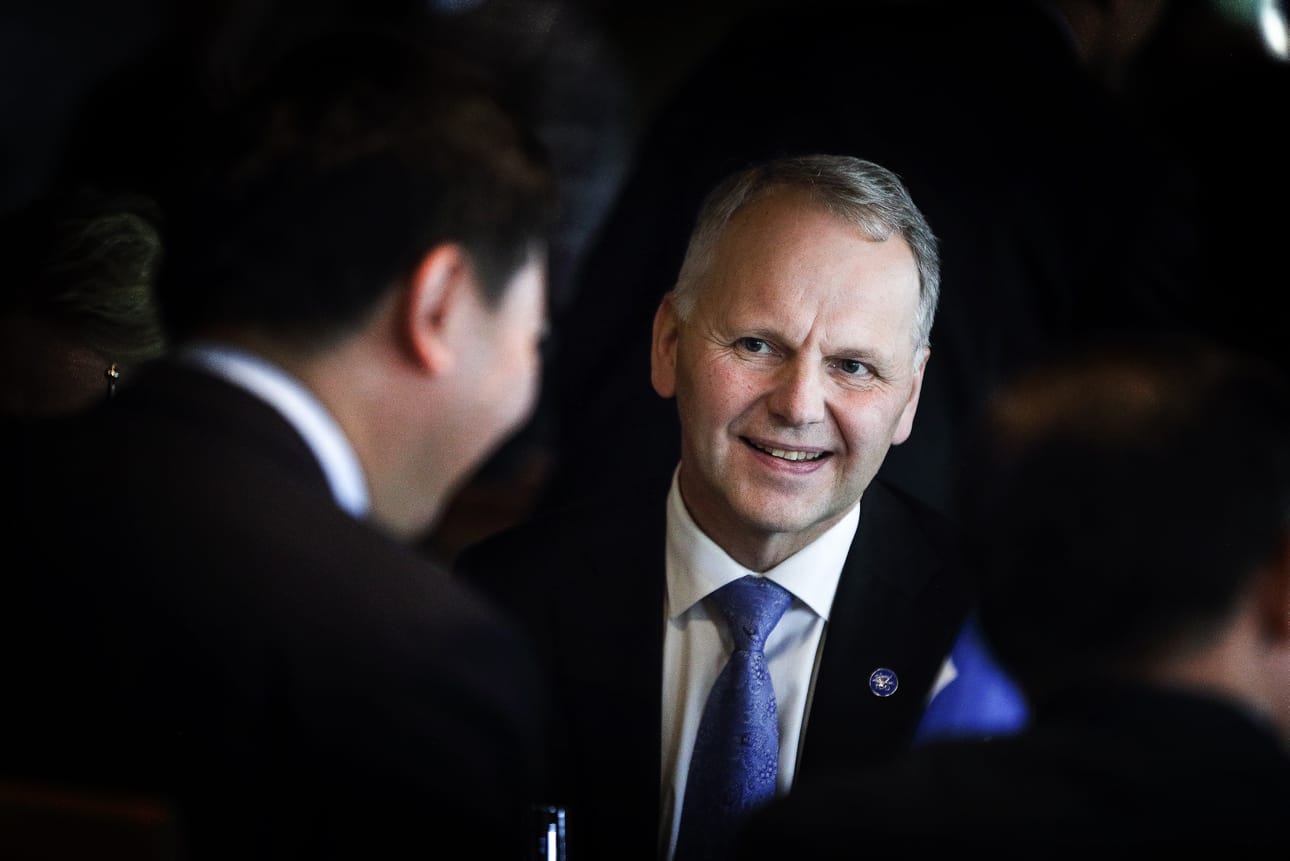 Maa- ja metsätalousministeri Jari Leppä saa seuraajan torstaina. Hänen eroilmoituksensa yllätti monet keskustalaiset. Arkistokuva.