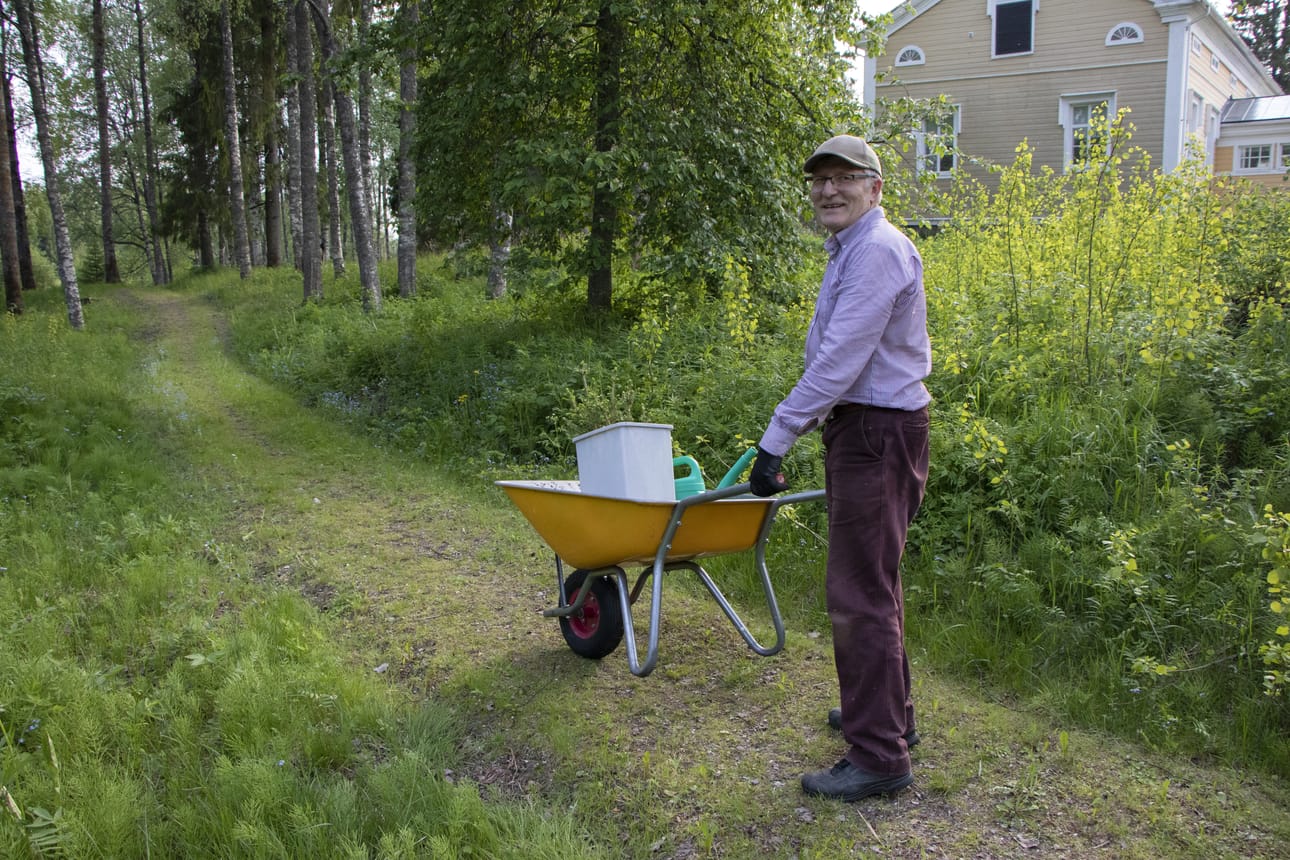 Siinä ei kauaa nokka tuhise, kun Piippolan kappelineuvostoon kuuluva Johannes Hyytinen tarttuu toimeen. Loppukeväästä kaadettujen puiden tilalle istutettiin jo uusia alkuja.
