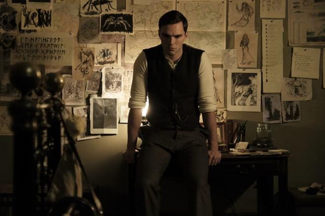 Muun muassa X-Men-elokuvista tuttu brittinäyttelijä Nicholas Hoult tekee vakuuttavaa jälkeä nuorena Tolkienina Dome Karukosken Hollywood-debyytissä. KUVAT: DAVID APPLEBY