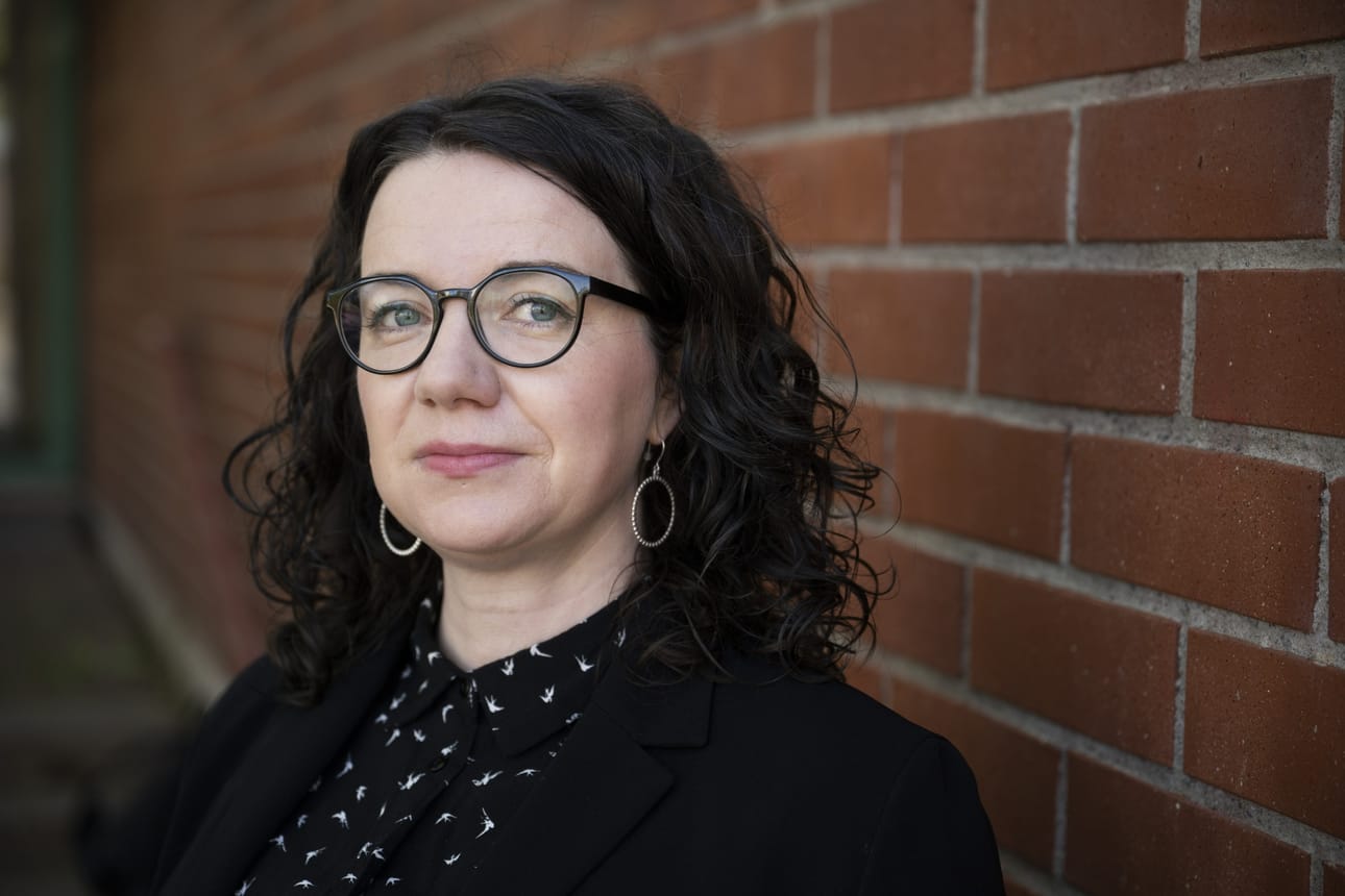 Helsingin yliopiston väitöskirjatutkija Saara Loukola on huolestunut siitä, että Yhdysvaltojen toiminta rajoittaa akateemista vapautta ja tutkimusta kaikkialla maailmassa. LEHTIKUVA / Antti Aimo-Koivisto