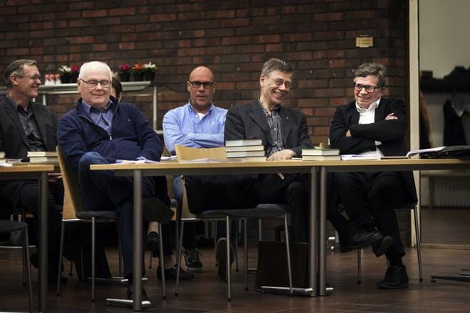 Heikki Hurtig (oik.) esitti, että kirkollisveroprosenttia ei tulisi nostaa. Hurtig oudoksuu kirkollisveroprosentin nostamista huonoina talousvuosina, kun sitä ei hyvinäkään vuosina ole madallettu. KUVA: JARNO PELLINEN