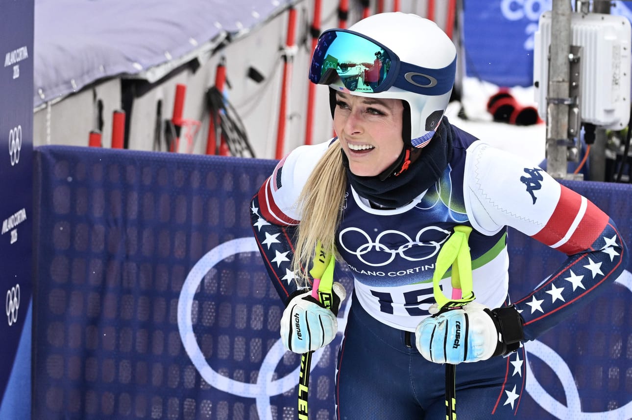 Vonn, 41, kuntoutui olympialaisiin, muttei täydellisesti.
