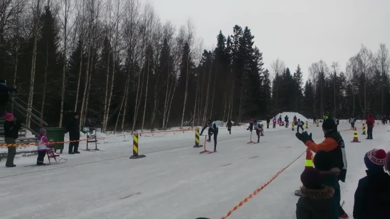Maailman nopeinta potkukelkkailua