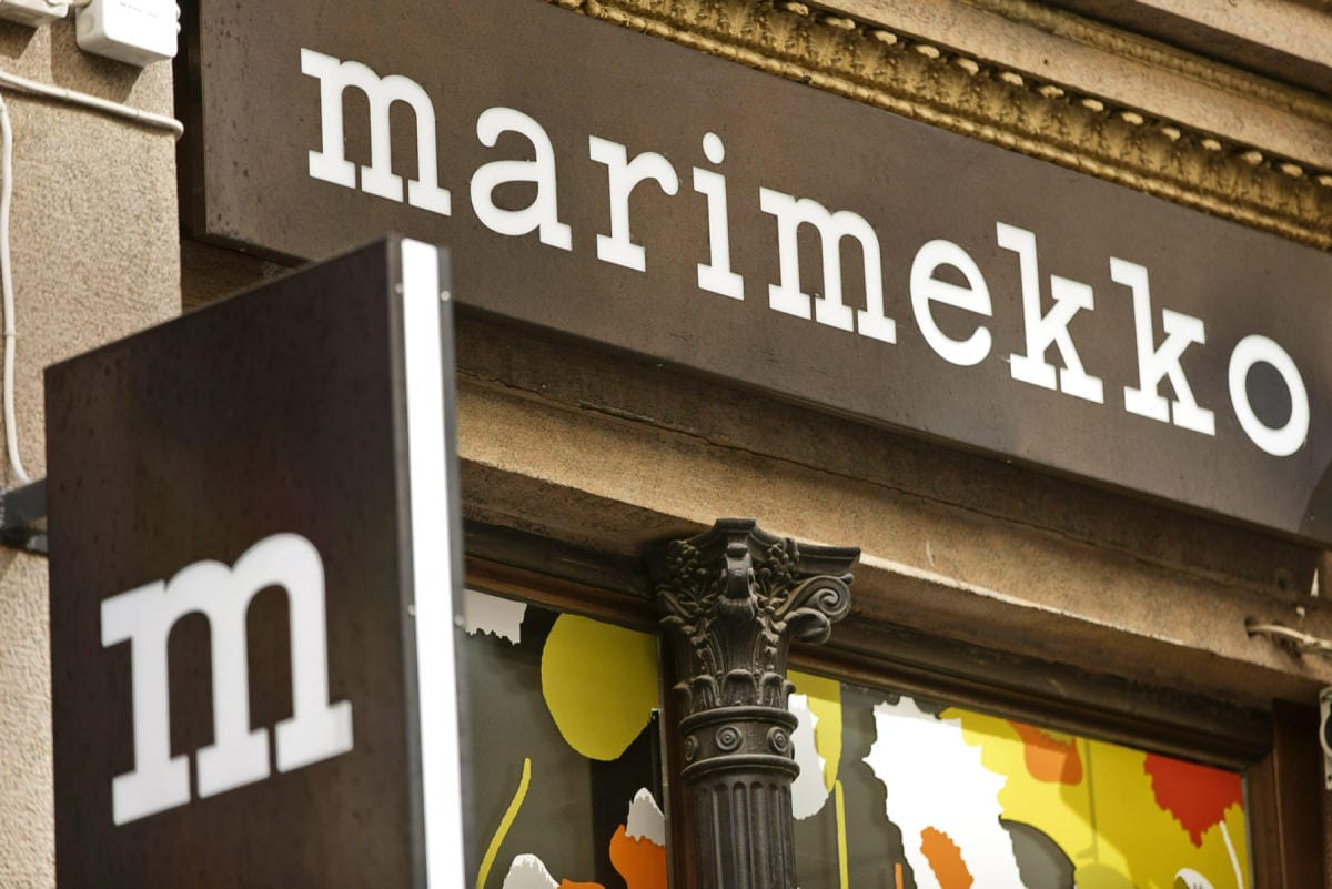 Marimekon liikevaihto kasvoi vuoden aikana 23 prosenttia. Lehtikuva / Roni Rekomaa