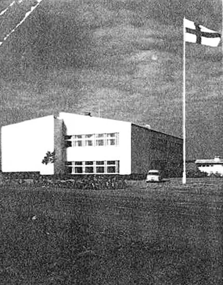 Uuden koulun vihkiäiset 1959.